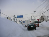 車がすれ違うのもやっとです