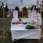 地鎮祭の祭壇