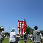 餅まきから祭スタート