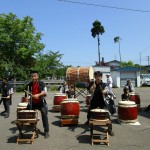 恒例の"幌向太鼓"