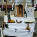 地鎮祭の祭壇