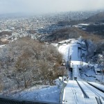 札幌市街・石狩平野まで