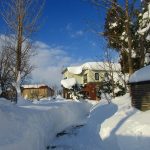 晴れで雪が解けました